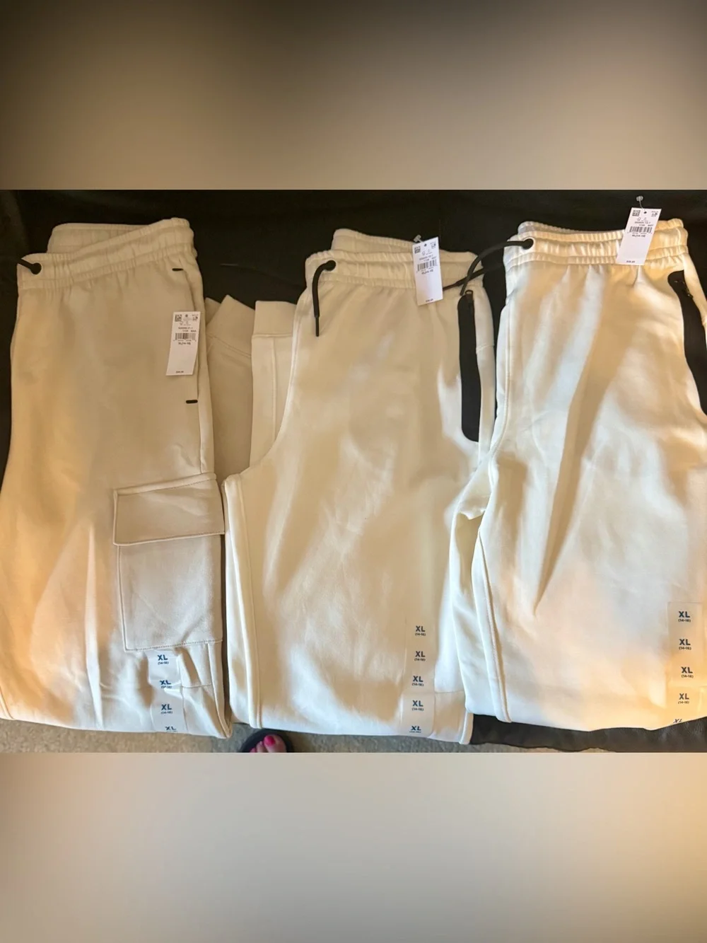 NWT Boys XL Old Navy Active Dynamic Fleece Joggers 3 pair bundle ⭐️